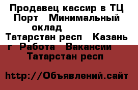 Продавец-кассир в ТЦ Порт › Минимальный оклад ­ 20 000 - Татарстан респ., Казань г. Работа » Вакансии   . Татарстан респ.